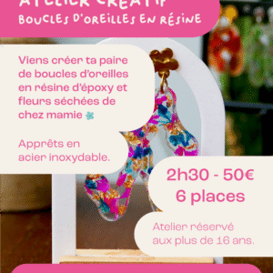 atelier créatif jeudi 3 juillet